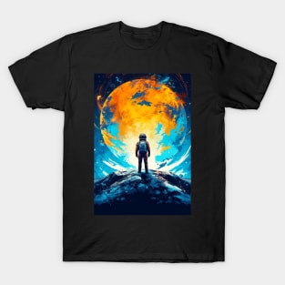 Spacebound - The Astronaut's Journey Art T-Shirt